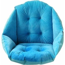 Wahaison - Coussin de Chaise avec Dossier sige Coquille Fauteuil Velours Douillet Elastique