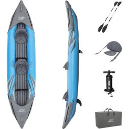 Kayak gonflable pour deux personnes surge elite 3,82 m - Bestway - 65144-1 - bleu