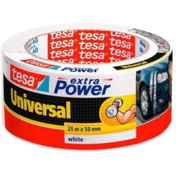 Ruban adhésif toilé Tesa extra Power Tesa 56388-00002-05 blanc (l x l) 25 m x 50 mm caoutchouc 1