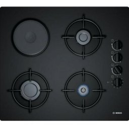 Bosch - Table de cuisson mixte 60cm 4 feux noir POY6B6B10 - noir