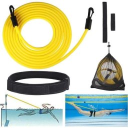 Wahaison - Elastique de Nage Piscine, Ceinture de Natation Rsistance pour Adultes Enfants