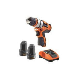 Perceuse-visseuse AEG 12V Prolithium-ion - 2 batteries 2.0Ah - 1 chargeur 40mins - BBS 12C2 LI-202B