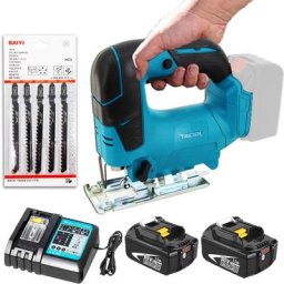 Scie sauteuse,Compatible avec le kit combiné de batterie de scie sauteuse sans fil Makita 18V lxt