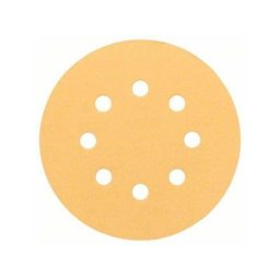 Set de feuilles abrasives pour ponceuse excentrique avec bande auto-agrippante, perforé Bosch