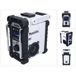 Makita - DMR110NW Radio de chantier sans fil 12V - 18V IP64 dab+ Solo - sans batterie, sans chargeur