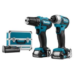 Makita - CLX224SAX1 - Kit perceuse visseuse 12V Li-ion (DF333D) & visseuse à choc (TD110D)