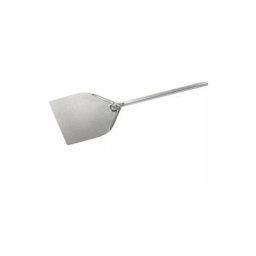 Pelle à pizza maison en acier aluminisé 32 cm manche 120 cm Made in Italy Qualité professionnelle
