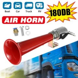 Compresseur de trompette de klaxon d'air très fort 12 / 24V 300dB pour le train de bateau de camion
