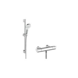 Hansgrohe - Crometta Ensemble de douche avec robinet de douche EcoStat 1001 cl thermostatique et