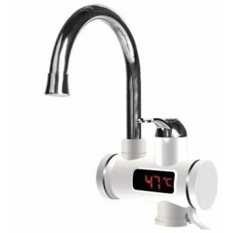 Ontway - 360 Chauffe-Eau Électrique Instantané Robinet Robinet Cuisine Chaleur Rapide Led Nouveau