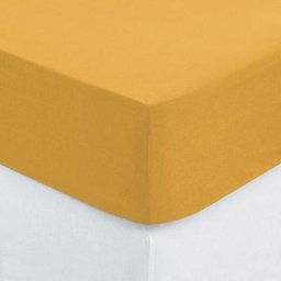 Atmosphera - Drap Housse bonnet 30 cm 100% Coton Esther - Longueur 200 Largeur 160 Epaisseur 0.2cm