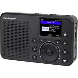 Ir 200-21 Radio Internet de poche Internet Bluetooth, sd, WiFi, radio internet rechargeable noir