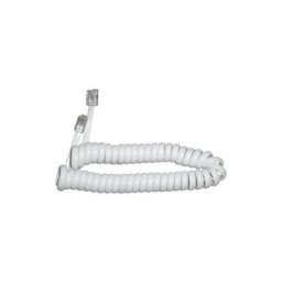 Cordon Telephone Blanc Blinde Pour Tv Audio Telephonie - 2919598