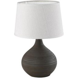 Reality - Lampe Martin Brun 1x40W E14 - Marron Bois Bronze Rouille
