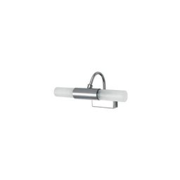 Intec Light - Applique murale double lampes G9 en métal finition chromé pour salle de bain - roby
