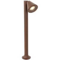 Ciara - Lampe sur pied extérieur Moderne - 1 lumière - l 10 cm - Brun rouille - Moderne - Éclairage