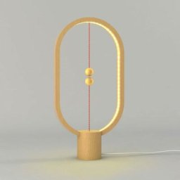 Allocacoc - Lampe led Heng en bois avec interrupteur magnétique