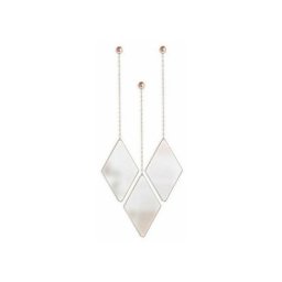 Miroir design suspendu Dima (Lot de 3) - Cuivre