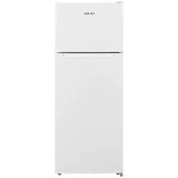 Akai - Réfrigérateur Congélateur Réfrigérateur Congélateur 208 Litres Double Porte Couleur Blanche