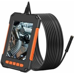 Endoscope industriel, caméra d'inspection 1080P hd 8 mm, caméra de pipeline numérique à écran ips