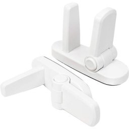 Serrure de meuble Lot de 2 serrures de porte pour enfant et animal de compagnie – 100 % sûres grâce