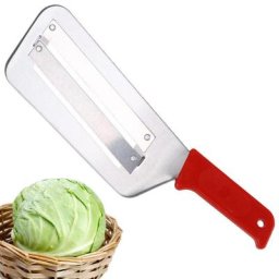 Hachoir à Choux Confortable avec Double Lame Broyeur de Choux Outil de Cuisine Parer Tranchant