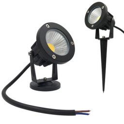 Spot lumineux LED imperméable avec pic éclairage d'extérieur luminaire de paysage idéal pour un