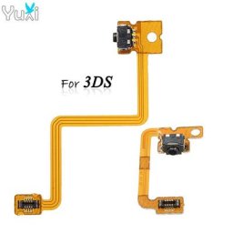 YuXi-Bouton initié L & R avec câble flexible pour 3DS XL LL boutons de réparation déclencheur de