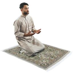 Tapis de prière musulman portable pour hommes et femmes pour Ramadan