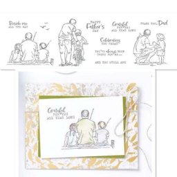 BESIDE-Matrices de découpe en métal de Noël timbres en caoutchouc pour scrapbooking gaufrage