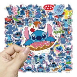 Autocollants de Dessin Animé CAN o and Stitch pour Enfant Stickers Kawaii en Vinyle pour Bagages