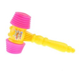 Grand marteau grinçant en plastique avec sifflet jouet sonore pour enfants cadeau d'anniversaire