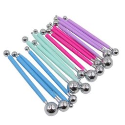 Bâtons de boule de moulage en acier inoxydable outils en argile polymère bricolage outil de