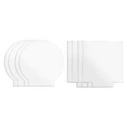 Feuille acrylique en plexiglas coulé transparent double face protection pour lumière LED panneaux