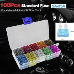 Inserts de fusibles universels pour voiture ensemble de pipeline 3A 5A 7 5 A boîte 10A 25A