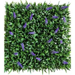 Tumalagia - Haie végétale artificielle Sols solaires à fleurs violettes, 5050cm