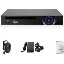 Hiseeu 32CH 2HDD 5MP 1080P 4K cctv H.265 nvr dvr Enregistreur vidéo réseau onvif pour caméra ip P2P2