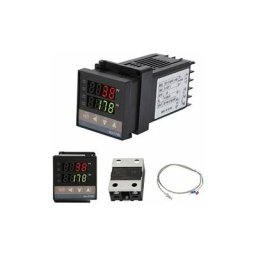 REX-C100 pid Contrôleur de Température, Thermostat Numérique Kit AC110V-240V, 0℃1300℃, Régulateur