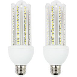 Lampes ampoule led 23W lumière froide basse consommation E27 6400 k 2 pièces