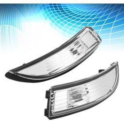 Paire de clignotants de rétroviseur de voiture pour Ford Fiesta 09-15