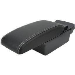 Accoudoir Bote Console Rangement avec Ports USB Cuir Artificiel Fermeture Silencieuse Remplacement