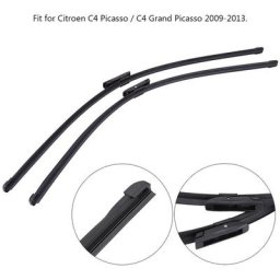 2 pièces balais d'essuie-glace avant gauche et droite pour Citroen C4 Picasso / C4 Grand Picasso