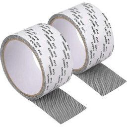Kit Reparation Moustiquaire 2 Rouleaux Ruban Adhesif Reparation Moustiquaire Scotch Moustiquaire