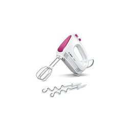 Bosch - MFQ2210P batteurs, technique de moteur moderne, 2 FOUETS, 2 EN acier inoxydable crochet