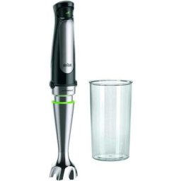 MultiQuick Mixeur plongeant 1000 w avec blender, sans bpa, réglage de la vitesse en continu acier