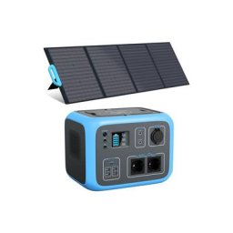 BLUETTI Kit de generateur solaire AC50S 500Wh/300W Station energie portable avec panneau solaire