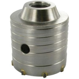 Scie cloche trepan tct de 65 mm tranchants en carbure 1/2 bsp