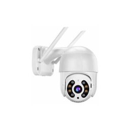 Caméra de surveillance WiFi sans fil à double source lumineuse ai Smart avec stockage en nuage