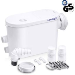 Broyeur Sanitaire Aquamatix Silencio 400W wc Toilette suspendue Douche Pompe de Relevage Silencieux