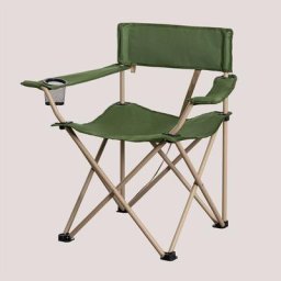 Sklum - Chaise Pliable de Camping Bayta Vert Militaire Clair - Vert Militaire Clair